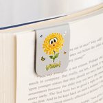 Marque-page magnétique en cuir PU avec nom, fleur de naissance, papillon, cadeau de rentrée scolaire personnalisé pour les enfants et les femmes