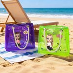 Henkilökohtainen sarjakuvahahmo syntymä kukka Neon Laser selkeä suuri Kangaskassi nimi häät puolue matkailu tarvikkeet lahja hänelle