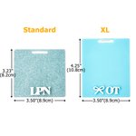 Porte-badge en acrylique avec enrouleur Cadeau de la semaine de l'infirmière pour médecin, infirmière, personnel médical