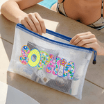 Personalised Pool Vacation Artistic Name Waterproof Beach Bag Birthday Summer Party Gift for Woman