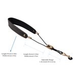 Gepersonaliseerde Multi-patroon Zwart Bruin PU Lederen Saxofoon Nekband met Naam Performance Gebruik Verjaardagscadeau voor Muzikant Performer