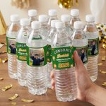 Personalized Congrats Photo Balloon Design Water Bottle Labels Stickers with Name and Year Set of 20 Graduation Party Decor for Graduates Friends