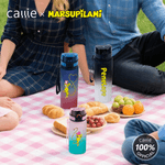 Personalised Long-Tailed Leopard Marsupilami Sport Water Bottle with Name Daily Use Birthday Gift for Kids Friends | Callie × Marsupilami®