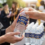 Personalized Congrats Photo Balloon Design Water Bottle Labels Stickers with Name and Year Set of 20 Graduation Party Decor for Graduates Friends