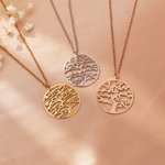 Collar personalizado Árbol de la Vida con 1-13 Nombre Familia Joyería Día de la Madre BIrthday Regalo para Mamá Abuela