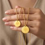 Personalized Tree of Life Necklace with 1-5 Names Dainty Jewellery Birthday Mother's Day Gift for Mom Woman