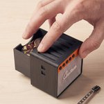 Personalisierte 3D-Druck Retro Gitarre Amp Form Gitarre Picks Halter Plektrum Aufbewahrungsbox mit Namen Geburtstag Geschenk für Musiker Gitarrist