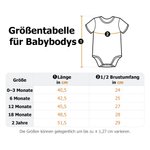 Personalisierter Babybody mit Tierfamilie und Kranz | T-Shirt im Partnerlook wählbar | 100% Baumwolle | mit Namen | Muttertag Geschenk für Babys Mama