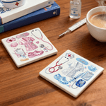 Personalised Crystal Style Medical Elements Ceramic Coffee Mug with Name Daily Use Birthday Nurses' Day Gift for Nurse