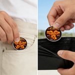 Moneta commemorativa personalizzata Brother Fire Fist Bump con 2-6 nomi e supporto Regalo di laurea per fratello amico