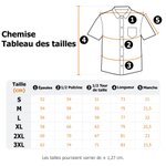 Chemise Hawaïenne Personnalisée avec 1-2 Photos Design de Palmier Chemise à Manches Courtes pour Vacances d'Été Cadeau pour Homme