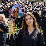 Personligt foto Glitter Class of 2026 Graduation Cap Topper med namn och år Graduation Decoration Present för studenter Vänner Klasskamrater