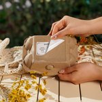 Personalized 20 Per Sheet Fresh Chicken Duck Quail Egg Carton Labels Stickers with Text Self Adhesive Chicken Coop Supply Gift for Farm Owners