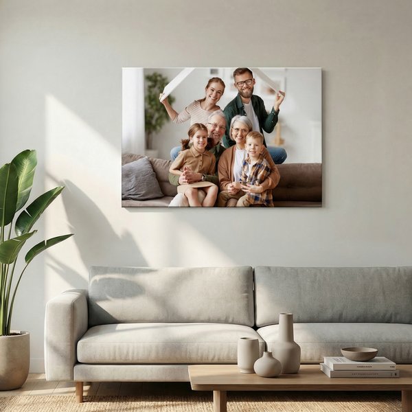 Personalized Warm Minimalist Pure Photo Giclee Canvas Printing Ship From USA Home Decor Anniversary Gift for Friends Family