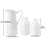 Personalized Retro Floral Title Ceramic Flower Vase with 1-12 Names Home Decor Birthday Mother's Day Gift for Mom Grandma Woman