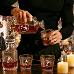 Personalised Graduation Cap Whiskey Decanter with Name and Year Graduation Gift for Graduate Family Whiskey Lover