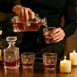 Gepersonaliseerd Leeuwenkruis Man van God Vierkante Whiskey karaf met naam Verjaardag Verjaardagscadeau voor whiskey liefhebber