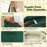 Personalized Birth Flower Bouquet Cartoon Character Corduroy Tote Bag with Initial and Name Daily Use Birthday Mother's Day Gift for Girl Women