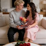 Henkilökohtainen Intertwined Heart Tree Akryyli Ornamentti nimet ja päivämäärä Työpöydän sisustus Vuosipäivä Syntymäpäivälahja pariskunnalle