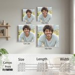 Personalized Warm Minimalist Pure Photo Giclee Canvas Printing Home Decor Ship From USA  Anniversary Gift for Friends Family