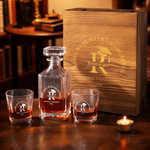 Personalised Graduation Cap Whiskey Decanter with Name and Year Graduation Gift for Graduate Family Whiskey Lover