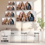 Personalized Warm Minimalist Pure Photo Giclee Canvas Printing Home Decor Ship From USA  Anniversary Gift for Friends Family