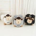 Caja de almacenamiento en forma de oveja personalizada para crochet y costura regalo de cumpleaños para amantes de la sastrería y la artesanía