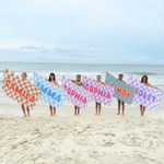 Personalisierte Muticolor Schachbrett schnell trocken überdimensioniert Mikrofaser Strandtuch mit Namen Travel Essentials Beach Party Geschenk für Familie Freund