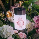 Personalized Dog Cat Pet Photo Waterproof Solar Garden Light with Name Pet Sympathy Memorial Gift for Pet Lovers Owners