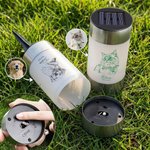 Personalized Dog Cat Pet Photo Waterproof Solar Garden Light with Name Pet Sympathy Memorial Gift for Pet Lovers Owners