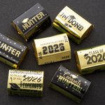 Gepersonaliseerde afstuderen 120 stuks chocolade wikkel stickers met naam jaar school naam afstuderen partij snoep decoratie Favor voor afgestudeerden