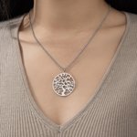Collar personalizado Árbol de la Vida con 1-13 Nombre Familia Joyería Día de la Madre BIrthday Regalo para Mamá Abuela
