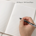 Personalised Bow Design A5 Journal Notebook with Name and Year Record Blessings Singles Party Wedding Gift for Bridal