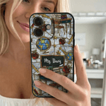 Personalised School Theme Design Phone Case with Name Birthday Teacher's Day Gift for Teachers