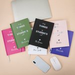Personalized Funny Things My Students  Said Journal Notebook with Text Back to School Birthday Gift for Teachers