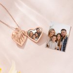 Personalisierte Medaillon Halskette in Herzform | mit Geburtssteinen | bis zu 6 Namensgravuren wählbar | Muttertag Geburtstag Geschenk für Frauen