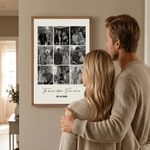 Personalized Watercolor Photo Giclee Canvas Printing Ship from USA Home Decor Anniversary Gift for Friends Family