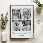 Personalized Watercolor Photo Giclee Canvas Printing Ship from USA Home Decor Anniversary Gift for Friends Family