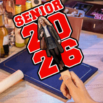 Gepersonaliseerde Graduation Photo Hand Fan Afstudeerceremonie Party Gebruik Afstuderen Herdenking Gift voor Class of 2026 Afgestudeerde