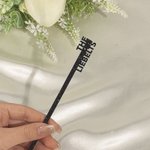 Personalized Multicolor Glitter Drink Signature Cocktail Stirrer Stick Bar Decor Party Wedding Gift