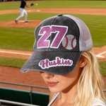 Personalizada Multicolor Nombre Número Fútbol Softball Béisbol Malla Gorra Actividades al aire libre desgaste Día del Juego Regalo de cumpleaños para los amantes de los deportes de pelota