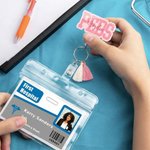 Personalised Multi-Colour Tassel Beads Nurse Badge Reel with Name Nurse Clinic Use Birthday Gift for Nurse Medical Staff