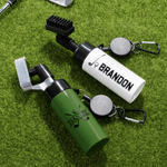 Personalized Golf Elements Initial Design Golf Club Brush with Name Golf Accessories Birthday Game Day Gift for Golf Players