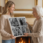 Personalized Watercolor Photo Giclee Canvas Printing Ship from USA Home Decor Anniversary Gift for Friends Family