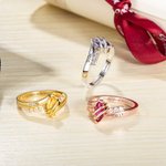 Bague personnalisée avec pierre de naissance olivaire et texte gravé - Cadeau d'anniversaire fête des Mères pour les femmes