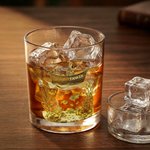 Personalized Fishing Theme Old-Fashioned 10 oz Whiskey Glass with Name Daily Use Father's Day Birthday Gift for Men Fishing Enthusiasts