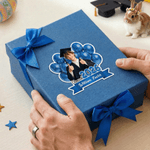 Personalized Balloons Ribbon Graduation Photo Sticker with Name Graduation Ceremony Party Gift for Graduates