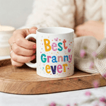 Personalised Best Mummy Ever 11/15 oz Ceramic Mug with Photo and Title Daily Use Mother's Day Birthday Gift for Mom Grandma
