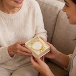 Pulsera personalizada de doble cadena con 1 a 6 colgantes en forma de corazón nombre y grabado regalo de cumpleaños para madre y abuela