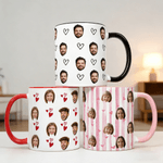 Tasse en céramique personnalisée avec nom et sous-verre Cadeau d'anniversaire pour la famille, les amis et les propriétaires d'animaux de compagnie